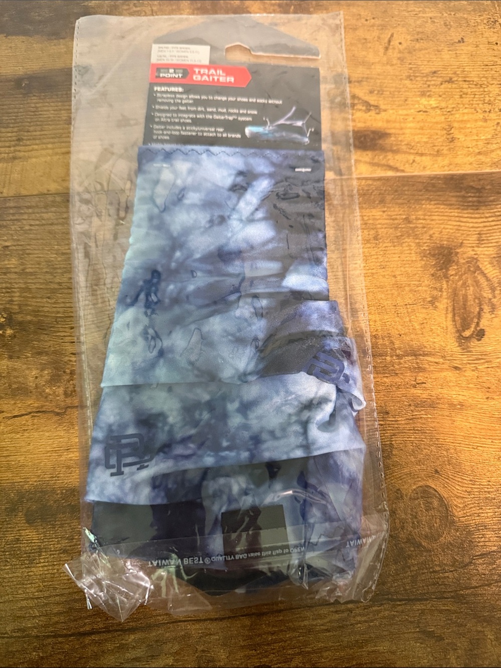 Altra Women's Shorts Blue Tie-Dye Print